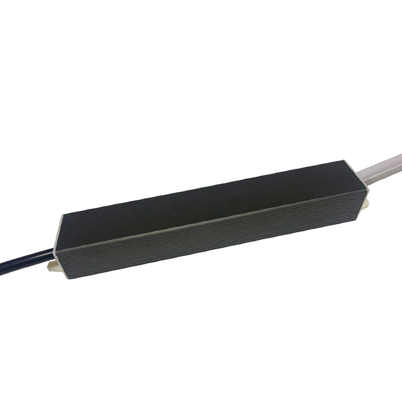 30W-12v 2.5A Γκρι μαύρο αλουμινένιο κέλυφος LED νοήμονα έπιπλα Προμήθεια καθαρισμού Μηχανή φωτισμού IP68