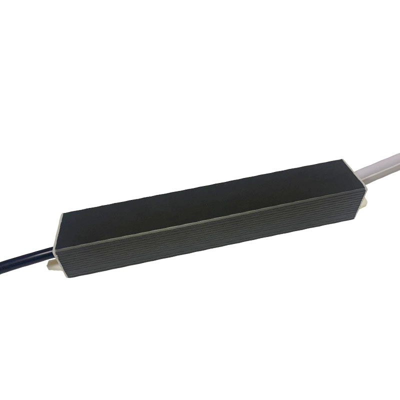 90~260VAC 45W12V σταθερή αδιάβροχη τάση, μαύρη γκρι τροφοδότηση στεγαστικής ισχύος αλουμινίου